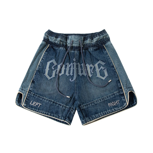 Denim Boxing Shorts