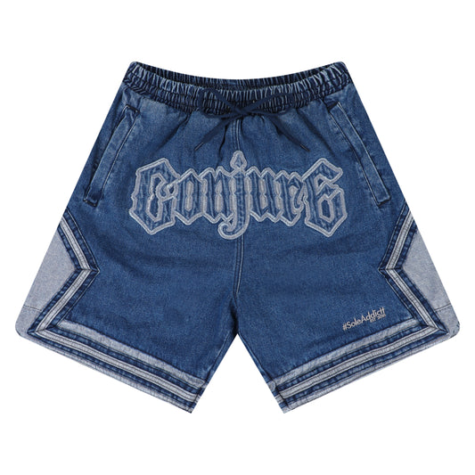 Conjure x Soleaddictt Denim shorts