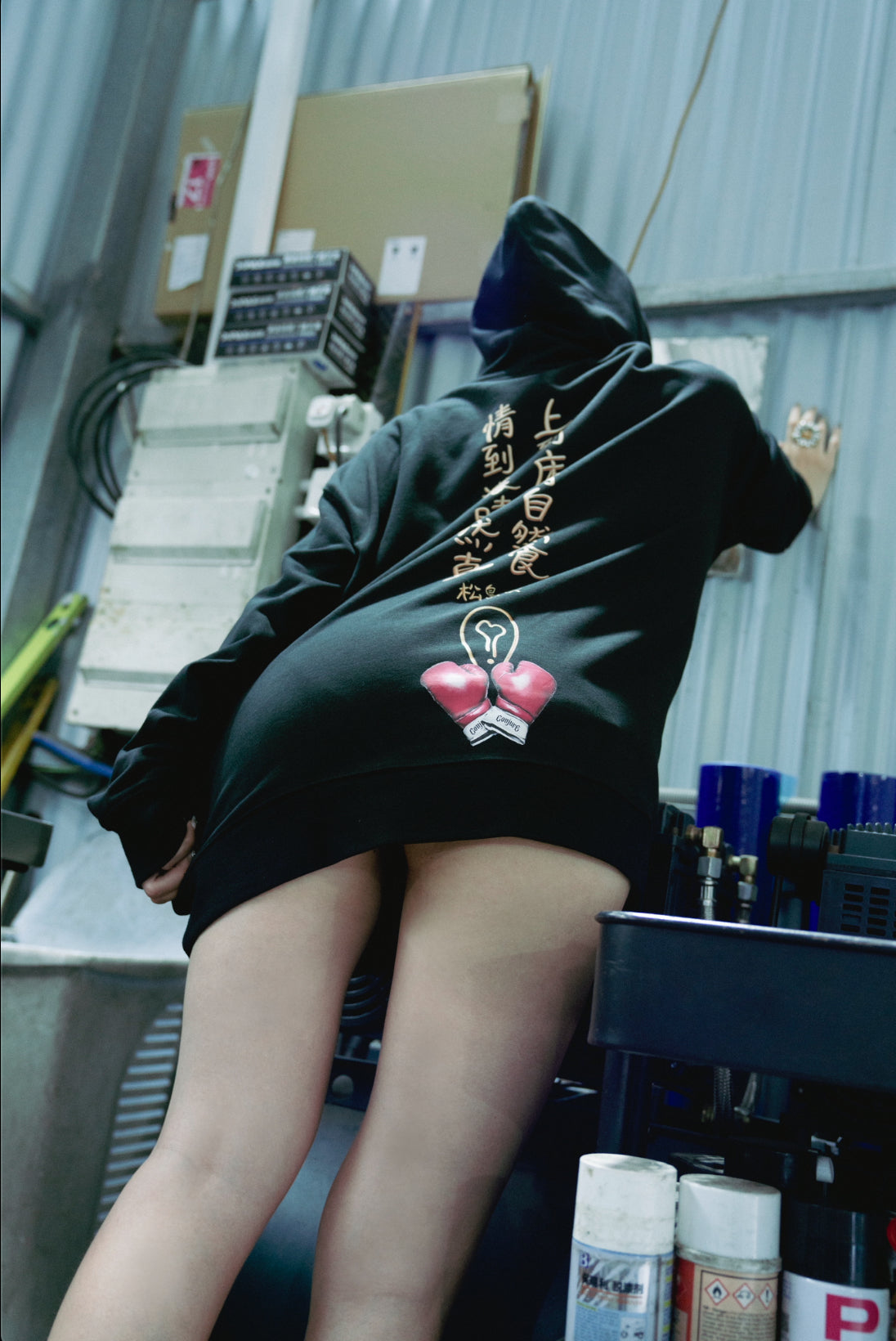 [Pre-Order] 松島安 x Conjure slogan hoodie