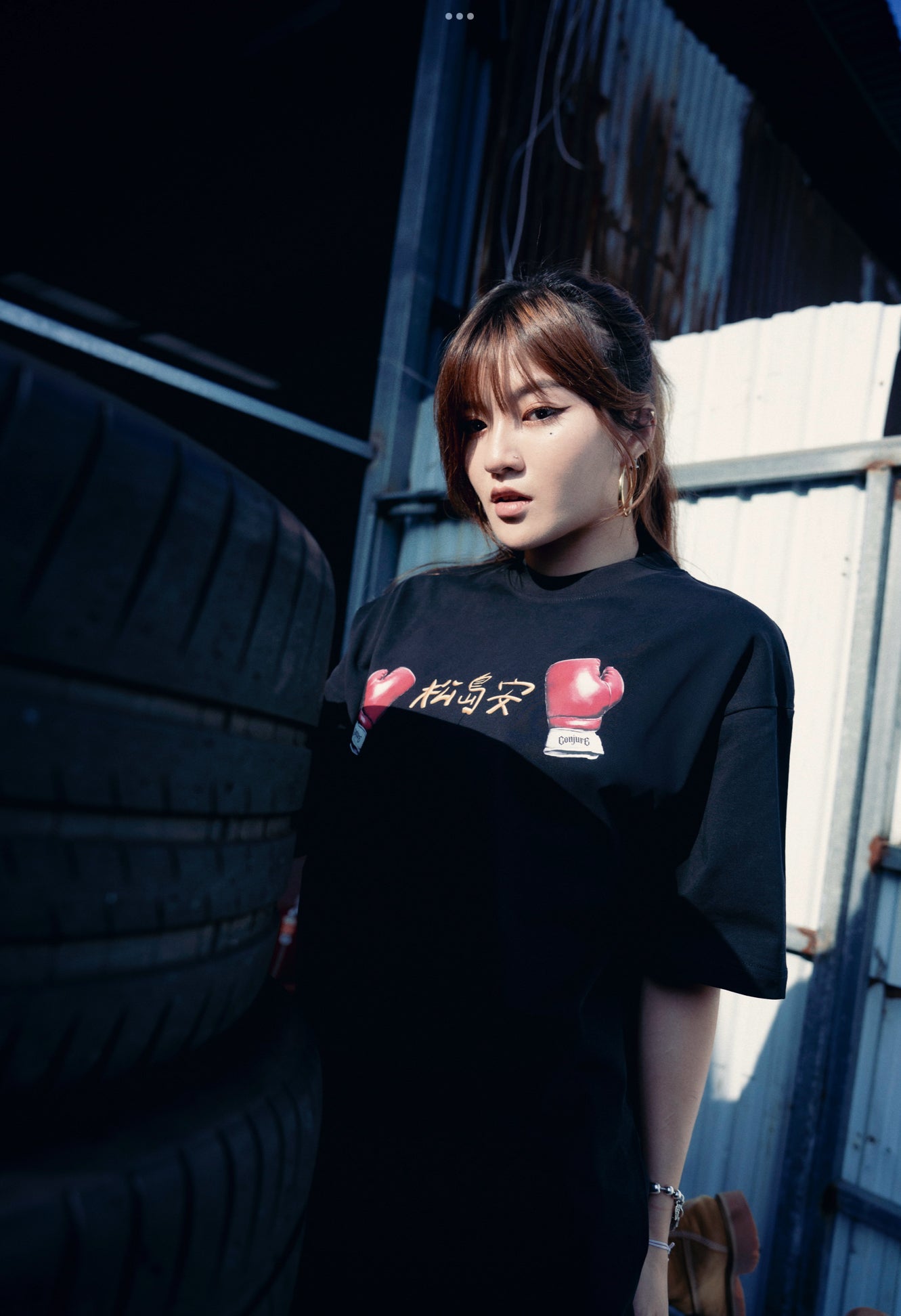 [Pre-Order] 松島安 x Conjure Black Tee